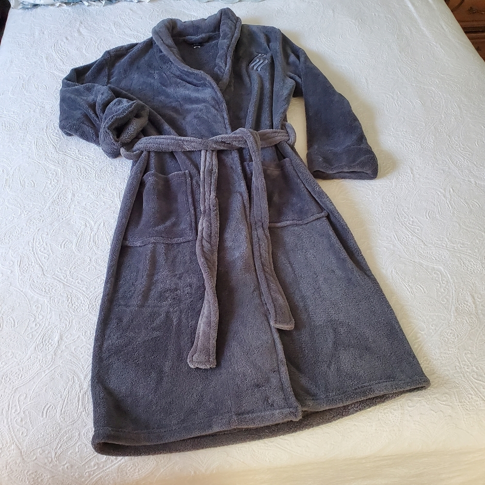 Rocawear Mens Plush Bath Robe - Sz S/M